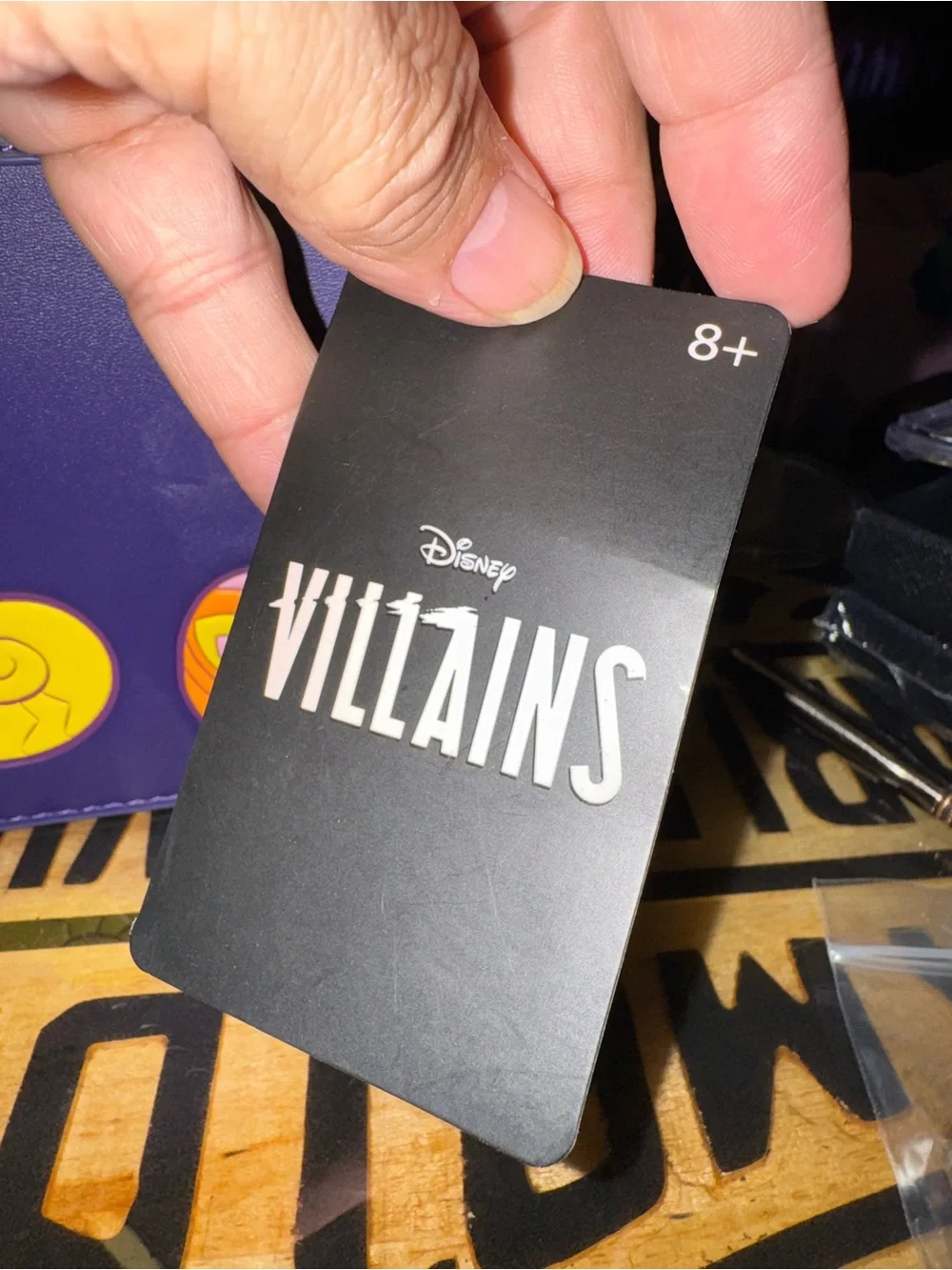 Loungefly Disney VILLIANS Black Bag with Colorful Villain Graphics